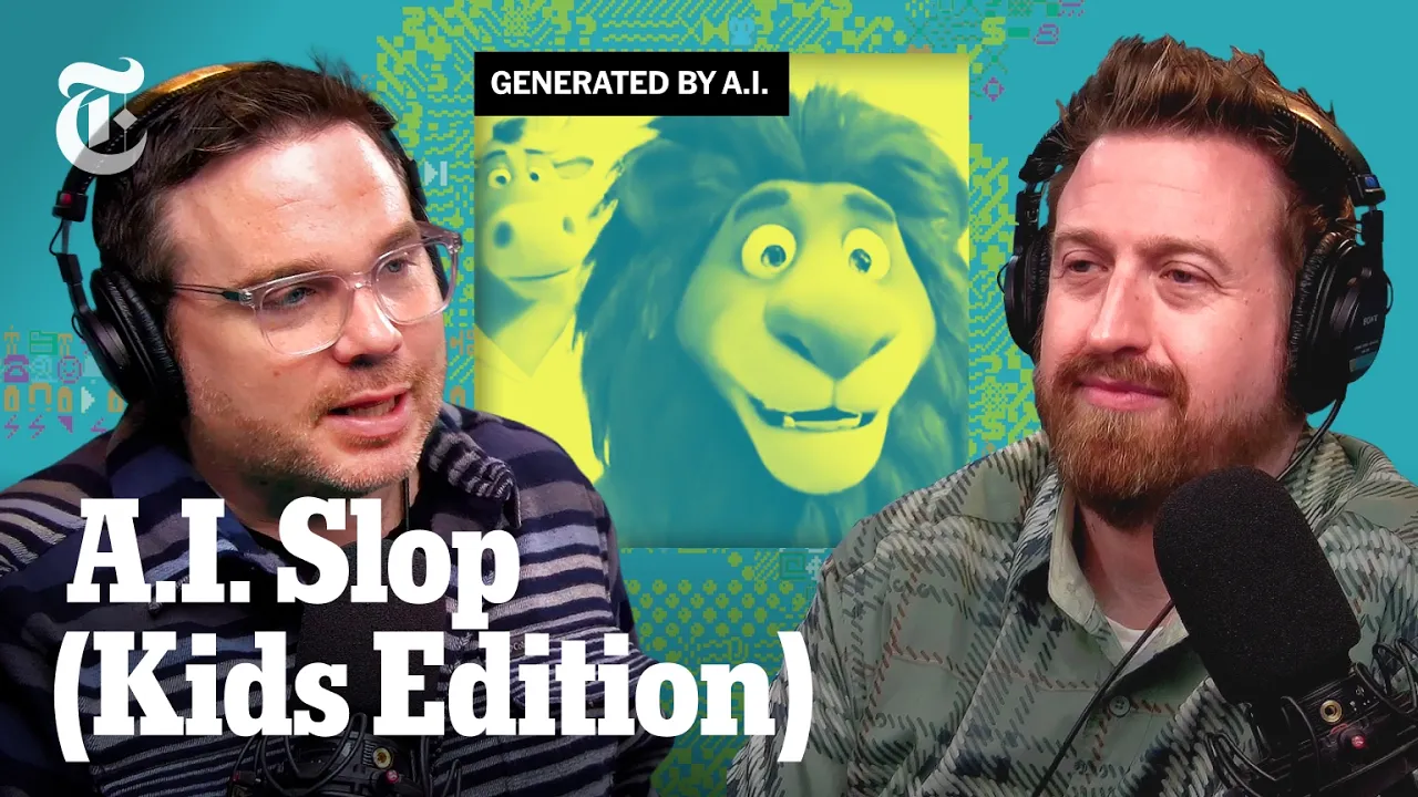 YouTube's A.I. Slop Problem ... for Kids