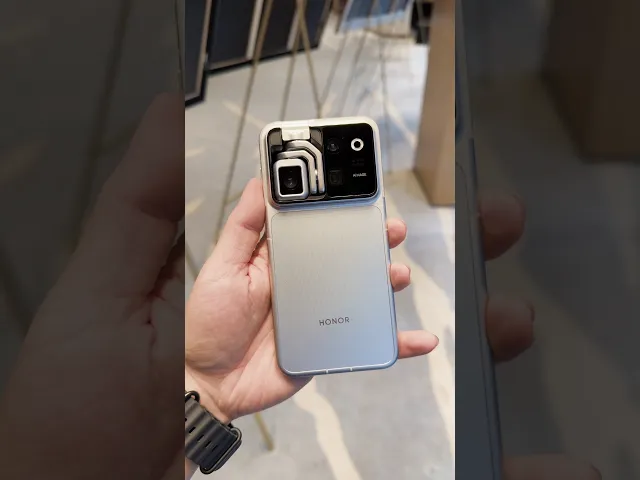 Honor Robot Phone Unboxing - First Look! First Gimbal Phone! Hands-on experience is truly amazing!