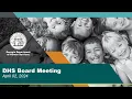 Georgia Department of Human Services - Board Meeting