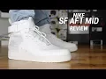 NIKE SF AF1 MID TRIPLE IVORY REVIEW