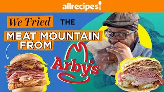 Meat Mountain Arby s Secret Menu Item We Tried It Allrecipes com