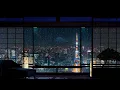 Download Lagu Rain Over Tokyo w Distant Rolling Thunder Sounds for sleep, study, relaxation | ASMR 4K
