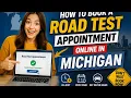 How to book a road test appointment online in Michigan