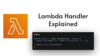 What are AWS Lambda Handlers exports handler explained Express API vs Lambda Handlers