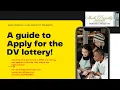 How to apply for the dvprogram state gov lottery program 2024