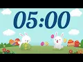 5 minute easter timer with Music and Alarm