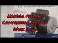 How to wire up a Harbor Freight 3HP compressor motor - 220V