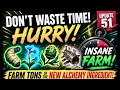 ESO DON T WASTE TIME Get the New Ingredients in MASSIVE Quantities for Update 51