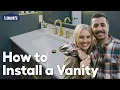 How to Install a Bathroom Vanity Blending How-to s