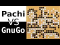 Neural network beats hard coded knowledge Pachi VS GnuGo - Go engines match