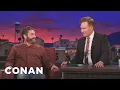 Zach Galifianakis Thinks His Redhead Son Will Grow Up Ugly CONAN on TBS