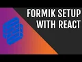 Setup Formik in React