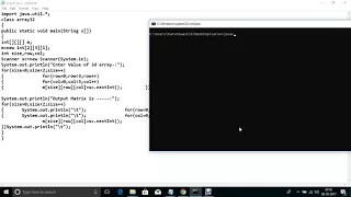 Three Dimensional Array in Java