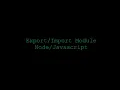 Module NodeJS JavaScript