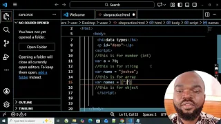 JavaScript Data Types Explained Primitive Non-Primitive Data Types for Beginners