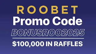 Roobet Promo Code "BONUSROO2025" — $100,000 Raffle Bonus + Cashback (NEW Roobet Code Review 2025)