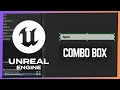 How To Create a Dropdown in Unreal Engine 5 Combo Box Tutorial Unreal Engine 5 UMG