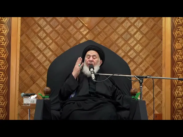 ⁣المعرفة المكنونة للامام الحسين (ع) آية الله السيد إمام الجزائري ليلة 30 ذو الحجة 1443 هـ