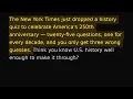 Flashback 250 The Great U S History Quiz - The New York Times 2026-07-05