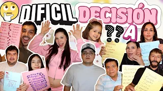 ELIGIENDO EL NOMBRE DE NUESTRA BEBÉ | VLOG