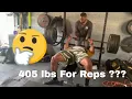 405 lbs 183 7 kg for reps