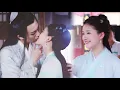 Lagu BTS：Li Hongyi couldn't find Zhao Lusi's mouth in the kiss scene, so Zhao Lusi kissed directly