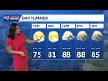 Rain and storms expected to persist throughout the day August 7 forecast