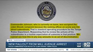 Tempe police commander claims racial discrimination and retaliation