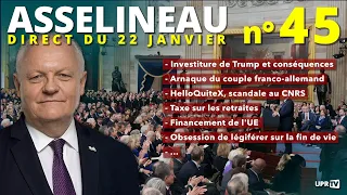 François Asselineau répond à vos questions en direct n°45