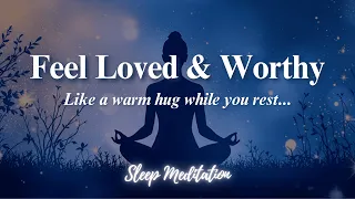 Return to Self Love While You Sleep 🌙   Gentle Affirmations  No Ads Black Screen