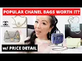 Lagu POPULAR CHANEL BAGS WORH IT? | Chanel 19, Chanel pearl crush mini, Chanel mini vanity case,  WOC etc