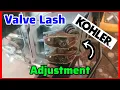 How to Adjust Valve Lash on a Kohler Courage or 7000 V-Twin Engine Complete DIY Guide