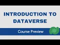 Introduction to Dataverse New Course