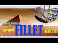 CATIA V5-6 R2022 Advanced Fillet Tutorial Face-Face Hold Curve Tritangent