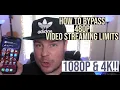 How to Bypass 480p Streaming Limits on T-Mobile Verizon AT T Sprint