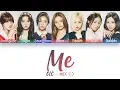 CLC (씨엘씨) - ME(美) (Han/Rom/Eng) Color Coded
