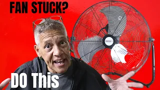 Fan Won't Spin? Don't Throw It Away—Do This
