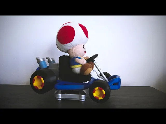 Mario Kart 64 Style Go-Kart (for San-Ei Plushs and Amiibos) video thumbnail