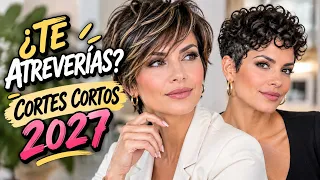 TENDENCIAS 2027 ✂️ CORTES CORTOS Femeninos y Modernos Que te Harán Querer Cambiar de Look hoy!