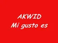 AKWID-Mi gusto es Letra