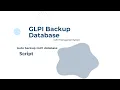 How to Automatically Back Up the GLPI IT Management System Database