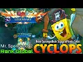 Spongebob x Cyclops New SpongeBob SquarePants Skin - Top Global Cyclops by Mr.Spongebob? - MLBB
