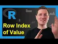 Row Indices where Column has Particular Value in R 2 Examples Data Frame Subset which Function