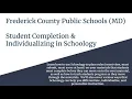 FCPS Student Completion and Individualizing in Schoology - Teacher View