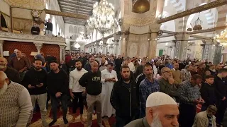 14 أذان العشاء يرفعه عزام دويك من المسجد الأقصى المبارك 16 رمضان 1444هجري وفق 07 نيسان 2023م 