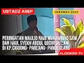 Download Lagu Ustadz Asep Anak Murid KH Jamaludun - di Cigoong Pareang Kec.Mekarjaya#channeladdzikrotv