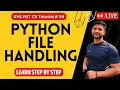 KVS PGT CS Day 06 Python File Handling