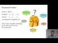 Algorithms Dynamic Programming Knapsack Problem