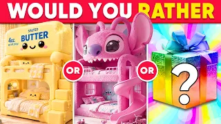 Would You Rather...? ULTRA RICH Mystery Gift Edition 🌈💎⭐🏠 Quiz Kingdom