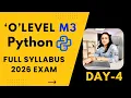 Python Day 4 Nested If Else If Elif Ladder in Hindi For Beginners by Master Saheb India